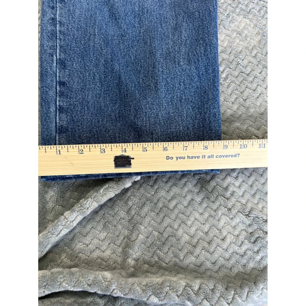 Levis 550 Original Fit VinJeans Mens 40x24 Blue Denim Straight Leg Zip &n Button